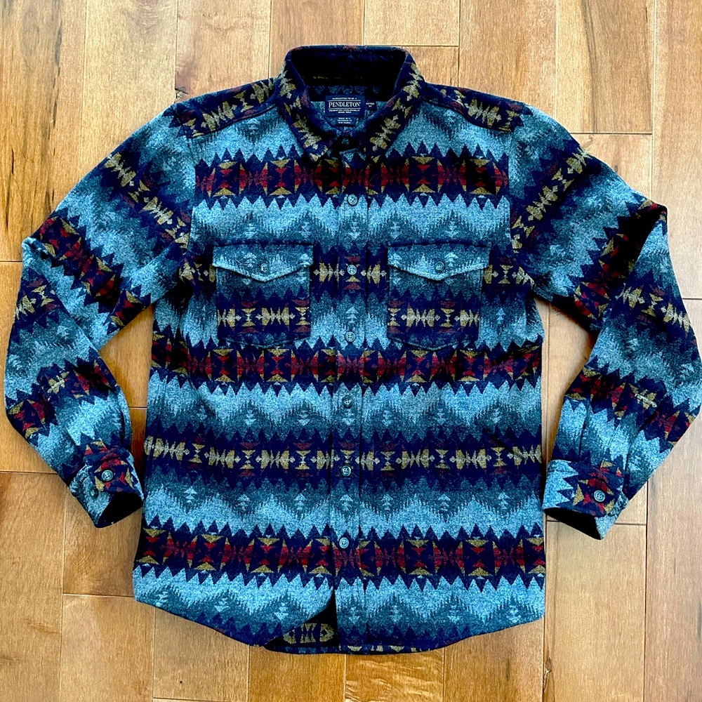 Pendleton La Pine wool overshirt, Size M